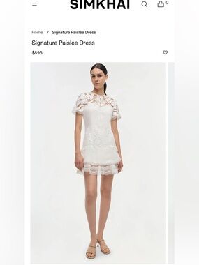 SIMKHAI Signature Paislee Dress